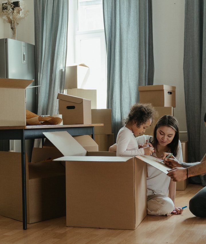 Step by step directions to Prepare for a Family Move